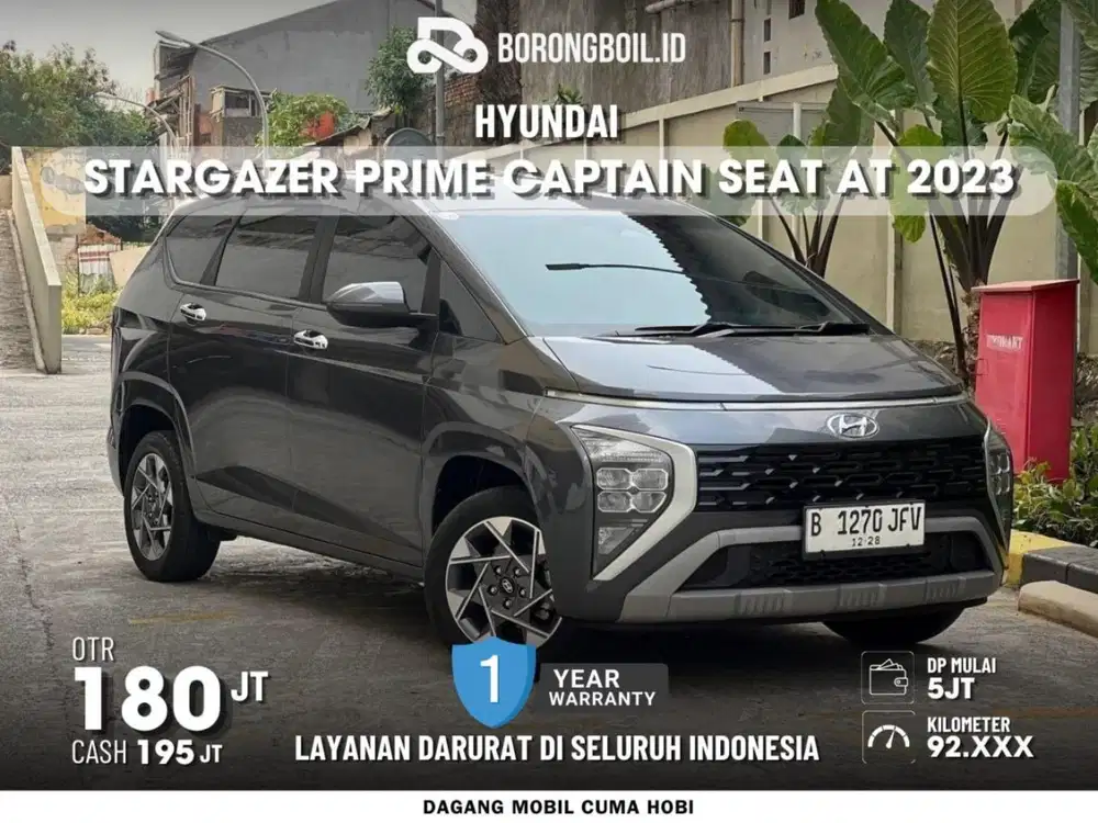 [TERMURAHH] HYUNDAI STARGAZER PRIME CAPTAIN SEAT AT 2023 ABU