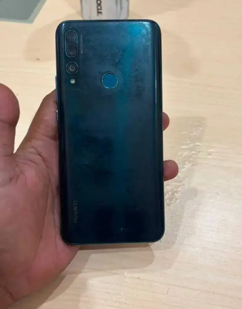 Huawei Y9 Prime ram 4 128gb minus sidik jari off