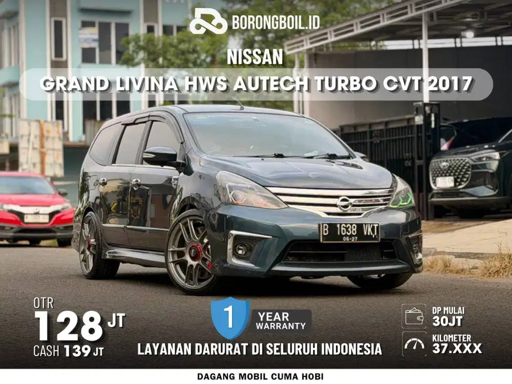TERMURAH || Nissan Grand Livina HWS AUTECH TURBO CVT 2017