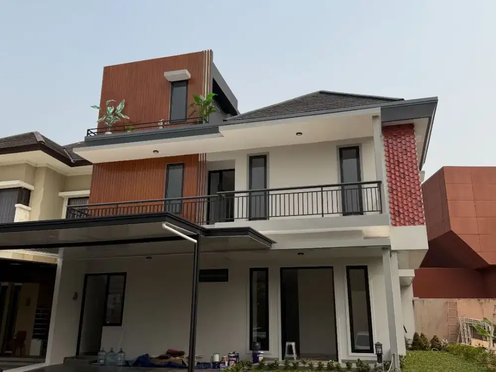 DIJUAL BANGUNAN MANDIRI HOEK TAMAN THE EMINENT ILLUSTRIA BSD CITY