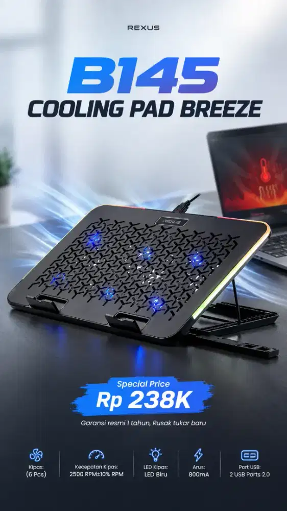 Coolingpad rexus Brezee B145