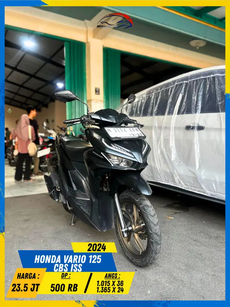 HONDA VARIO 125 CBS ISS 2024 MURAH CIAMIK HIKMAH MOTOR KEPUH MALANG