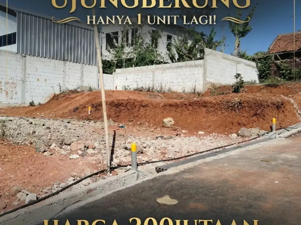 Tanah Kavling Ujungberung hanya 200jutaan stok terbatas