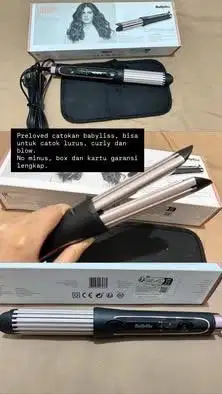 Preloved catokan babyliss curl styler