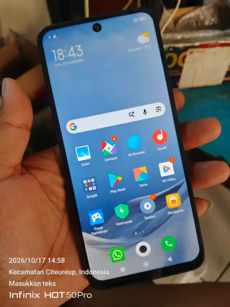 Redmi 12 ram 8/256gb hp aja batangan