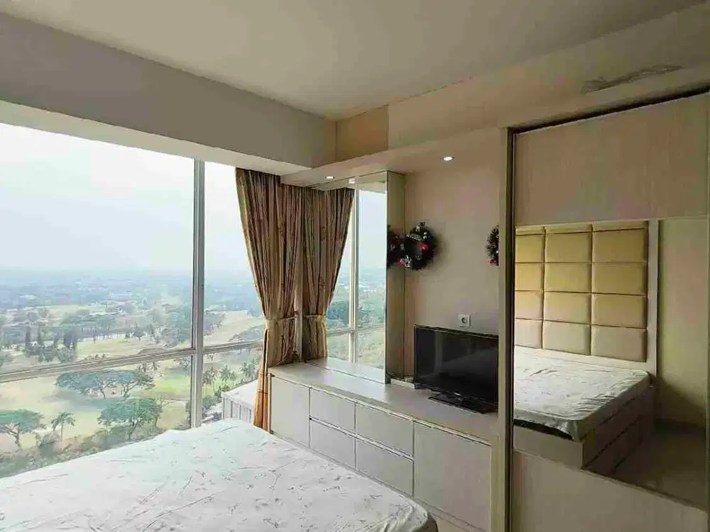 Apartment U Residence 1, view golf, dekat kampus UPH dan furnish bagus