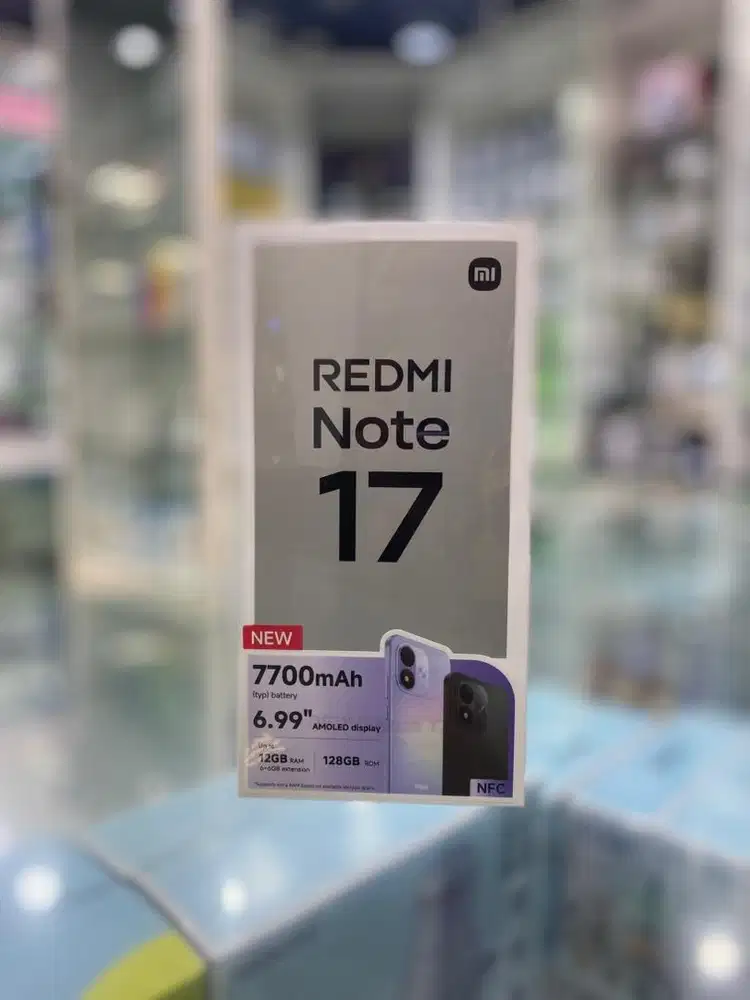 REDMINOTE 17 4G 6/128GB NEW
