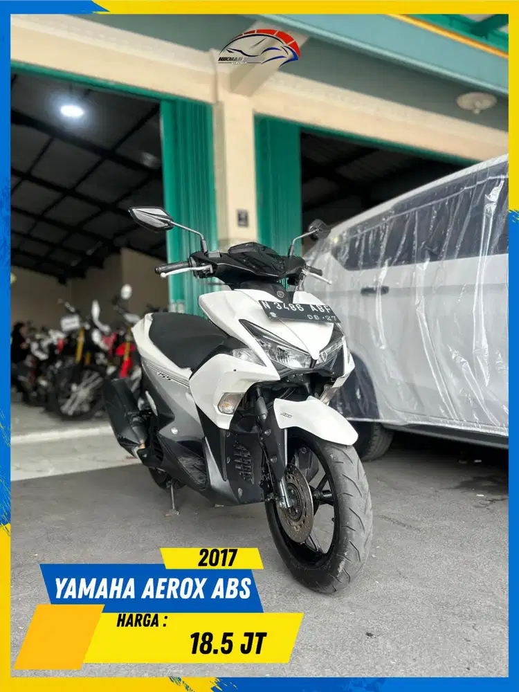 YAMAHA AEROX ABS 2017 NEGO TIPIS BOLOH HIKMAH MOTOR KEPUH MALANG