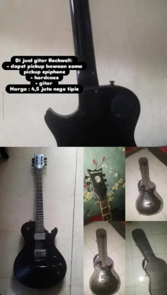 Gitar Rockwell + Hardcase