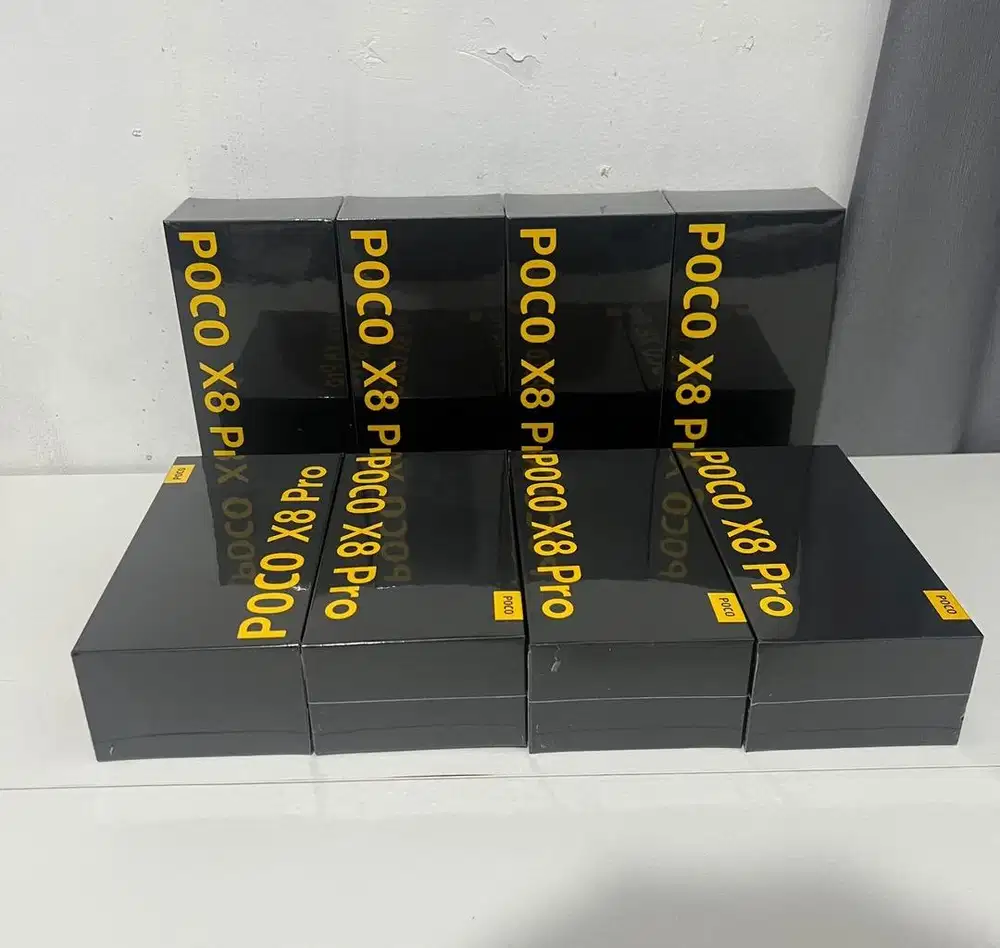 Poco x8 pro 8/256 12/512 new bnib segel