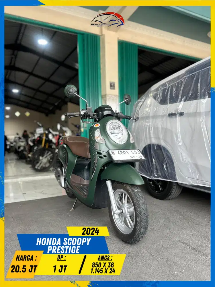 HONDA SCOOPY PRESTIGE 2024 GERCEP LURR HIKMAH MOTOR KEPUH MALANG