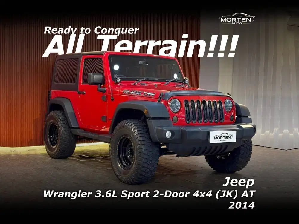 [Super Low Km!!!] Jeep Wrangler 3.6L Sport 2-Door 4x4 (JK) AT 2014