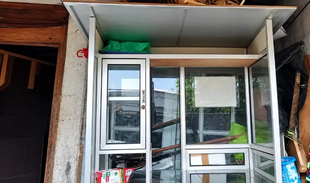 Gerobak dan kelengkapan usaha siap pakai