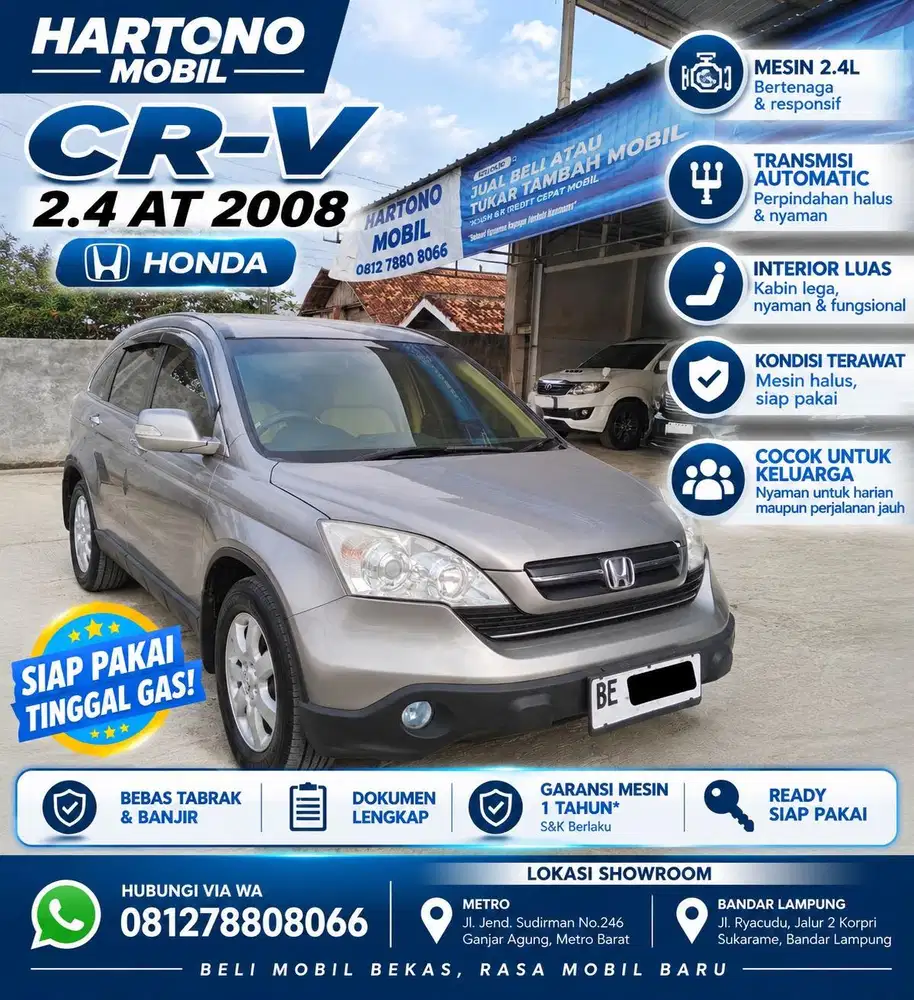 CRV 2.4 AT 2008