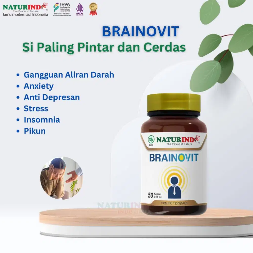 Jamu Modern Naturindo Brainovit Nutirisi Otak