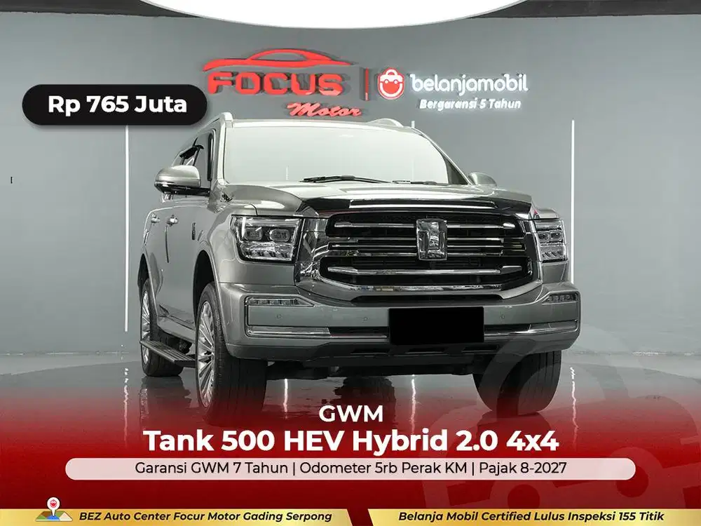 [ GARANSI 5THN KM 6RB ] GWM Tank 300 2.4 Diesel 4x2 2024/2025/2026