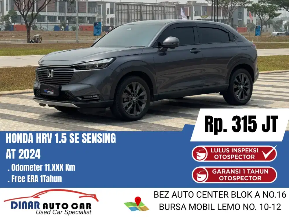 (11Rb) HRV HR V E Plus SE 2023 B Ganjil Warenty Service On*Dinar Auto*