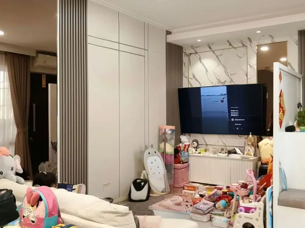 Rumah Pik2 Tahap 2 Uk 8X10 Furnish N Design Interior,2 Lantai,Terenovasi,Siap Huni