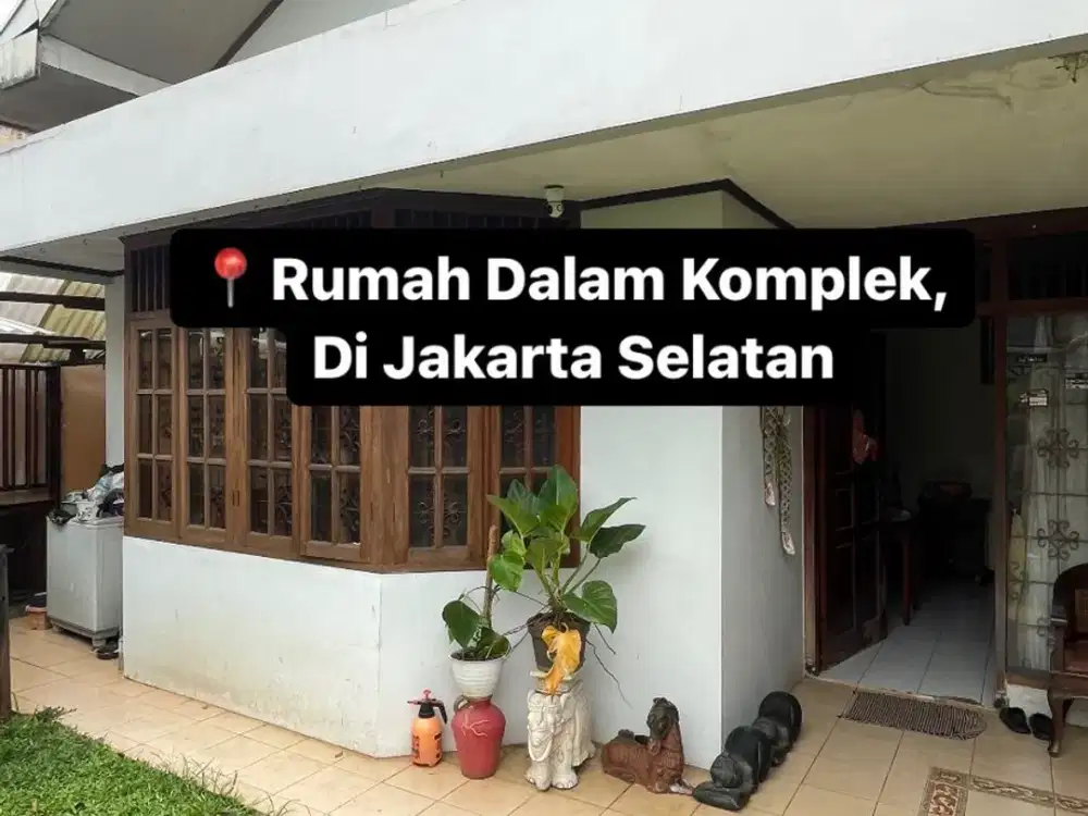 TURUN HARGA Rumah Didalam Komplek Kompas, Petukangan, Jaksel