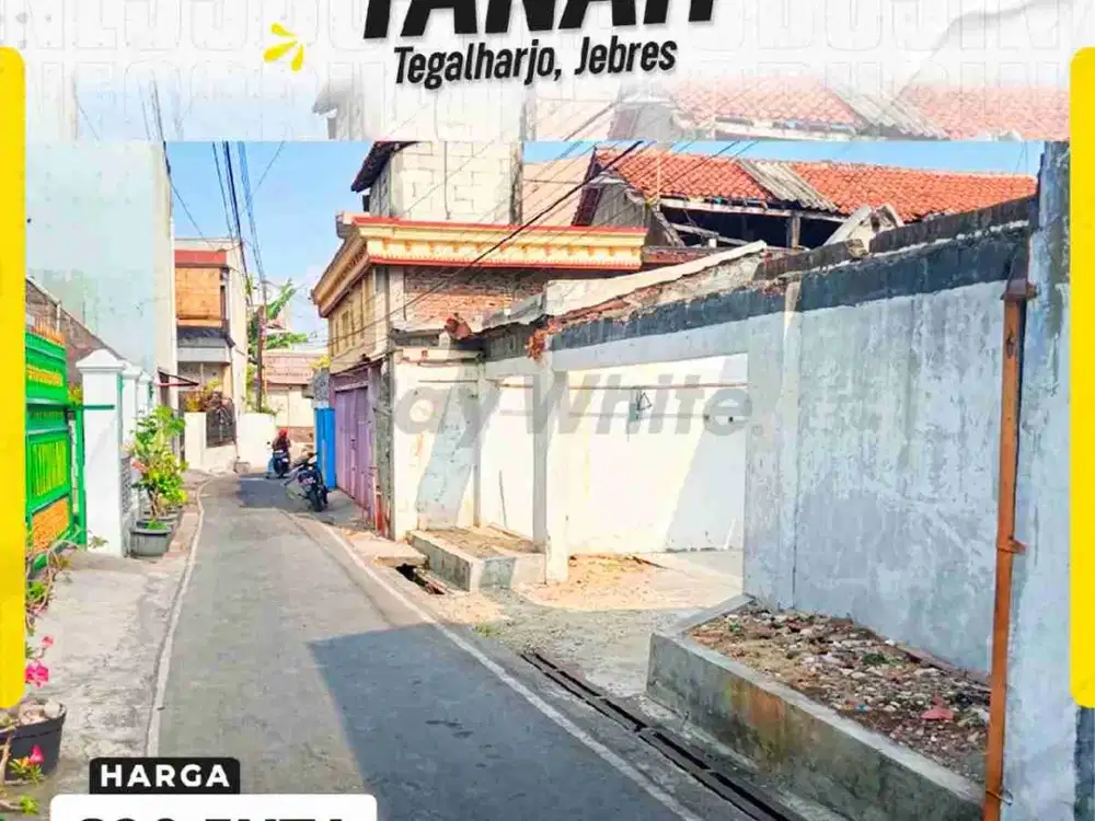 Tanah strategis solo kota, cocok untuk rumah pribadi/gudang, lokasi kepatihan jebres solo