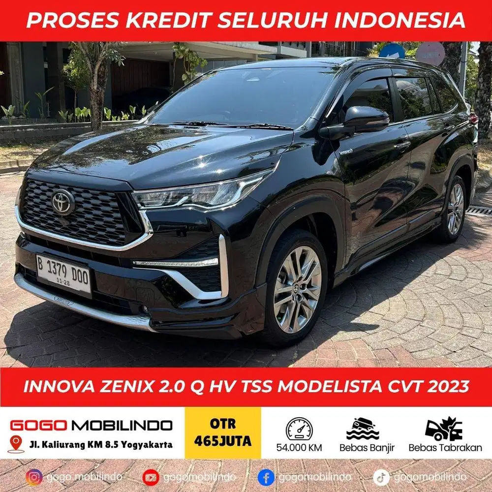 TOYOTA INNOVA ZENIX 2.0 Q HV TSS MODELISTA CVT 2023 DP MINIM