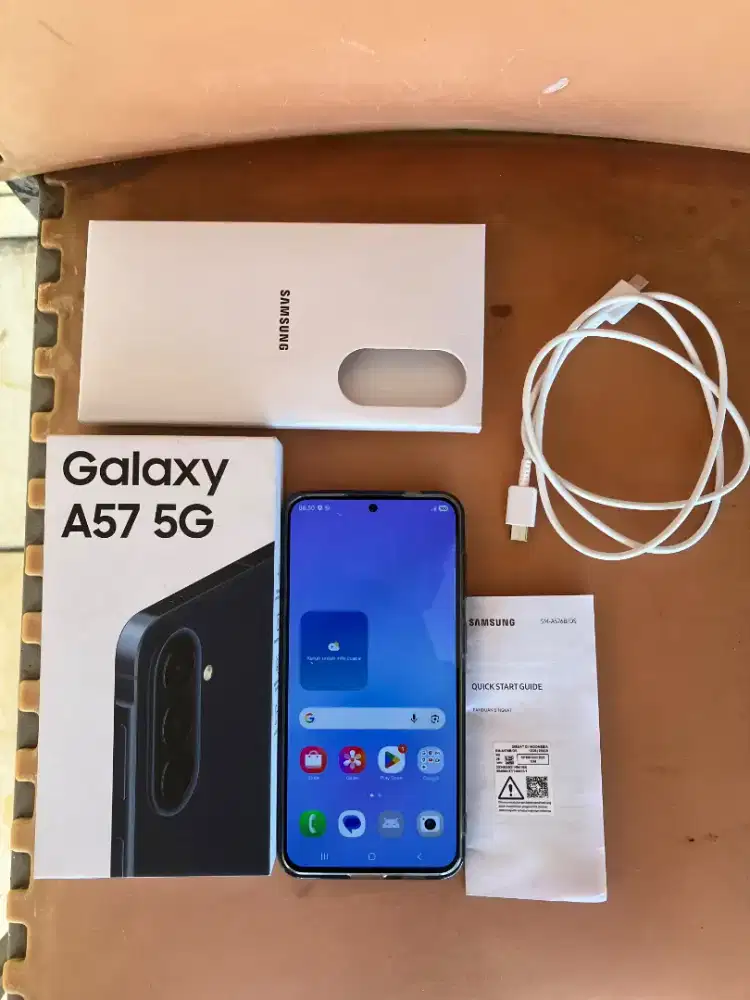 BU DIJUAL CEPAT SAMSUNG A57 RAM 12/256 FULLSET HARGA NEGO