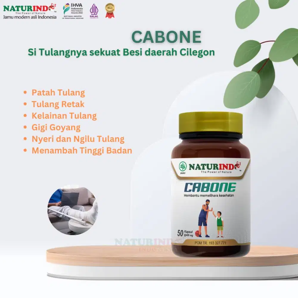 Jamu Moderan Naturindo Cabone  Penguat Tulang