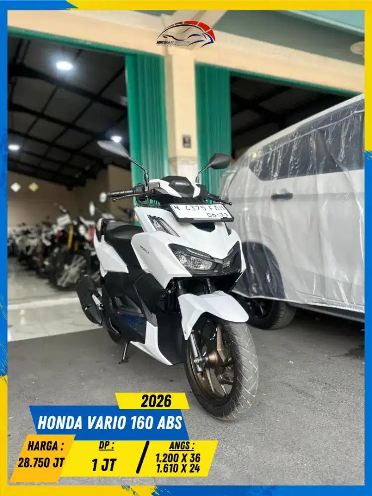 HONDA VARIO 160 ABS 2026 ISTIMEWA MASZEHH HIKMAH MOTOR KEPUH MALANG