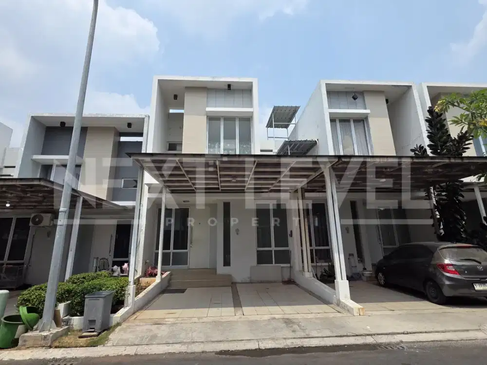 Disewakan rumah 2lantai di cluster Yarra ,jakarta garden city, jaktim