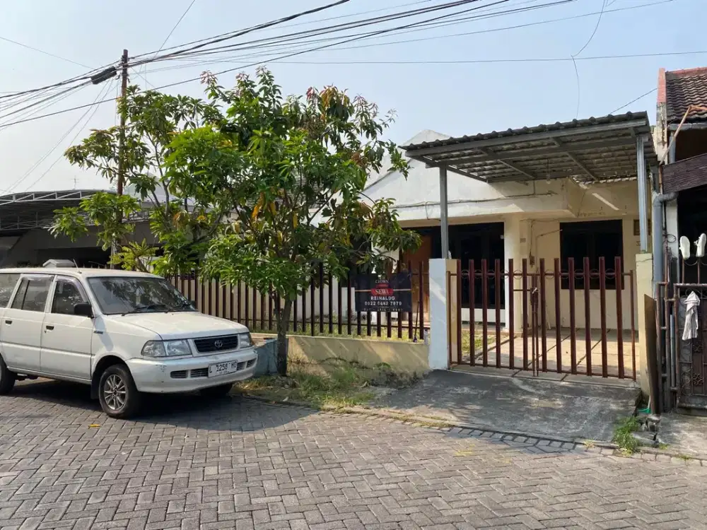 Rumah Kutisari Indah Utara Surabaya Selatan dekat Petra