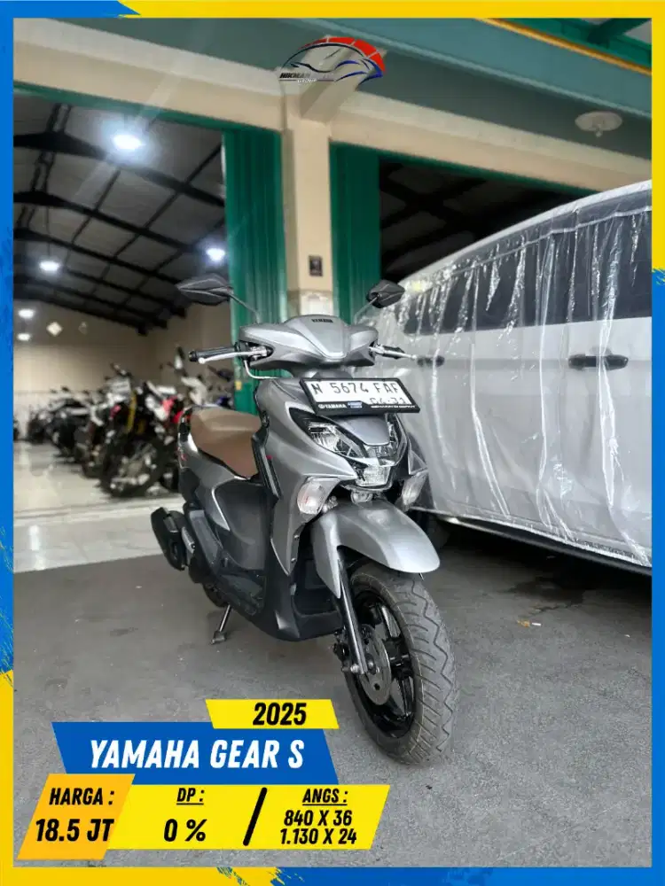 YAMAHA GEAR S 2025 NEGO TIPIS LURR HIKMAH MOTOR KEPUH MALANG