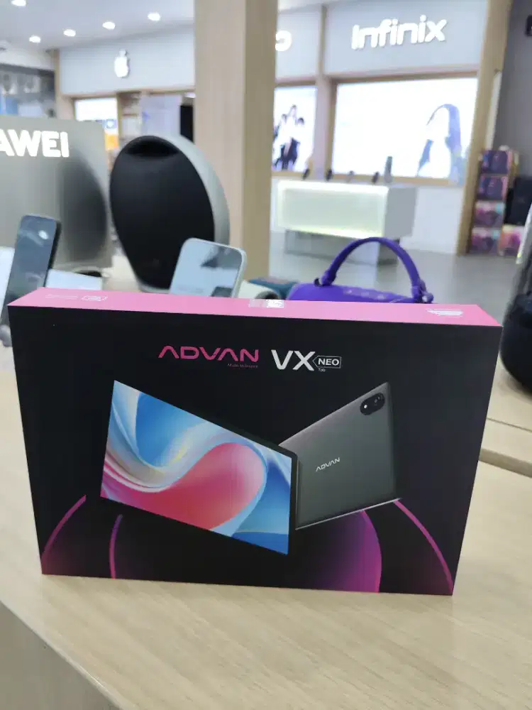 Advan Tab VXNEO Ram 4/128Gb sudah support Sim card