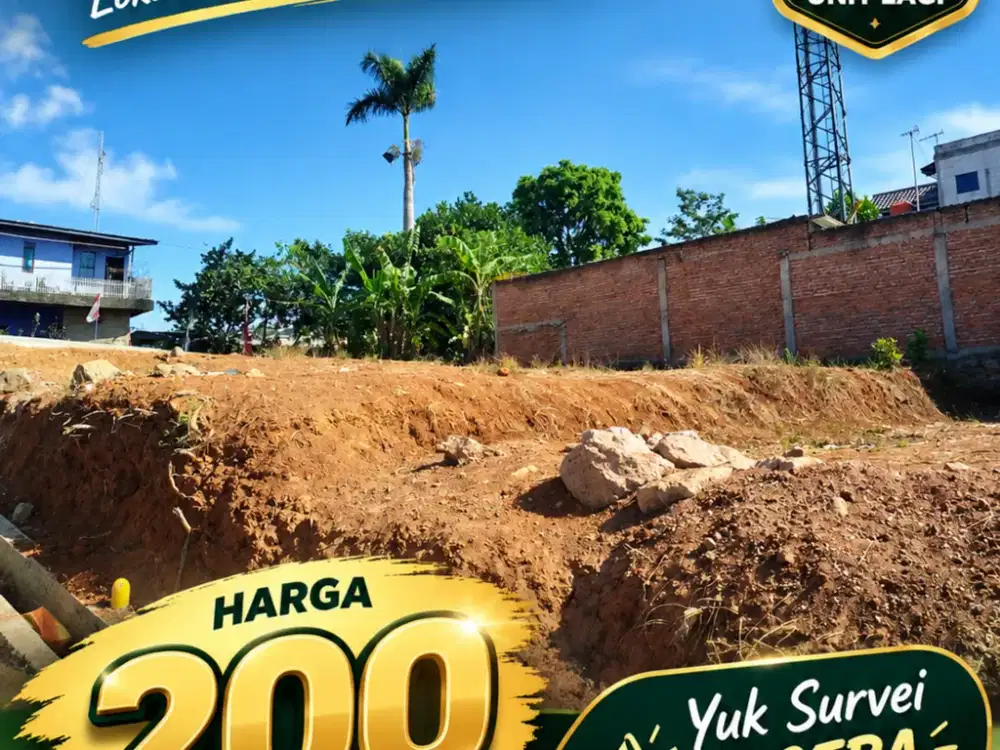 Tanah Kavling eksclusive Ujungberung hanya 200jutaan stok terbatas