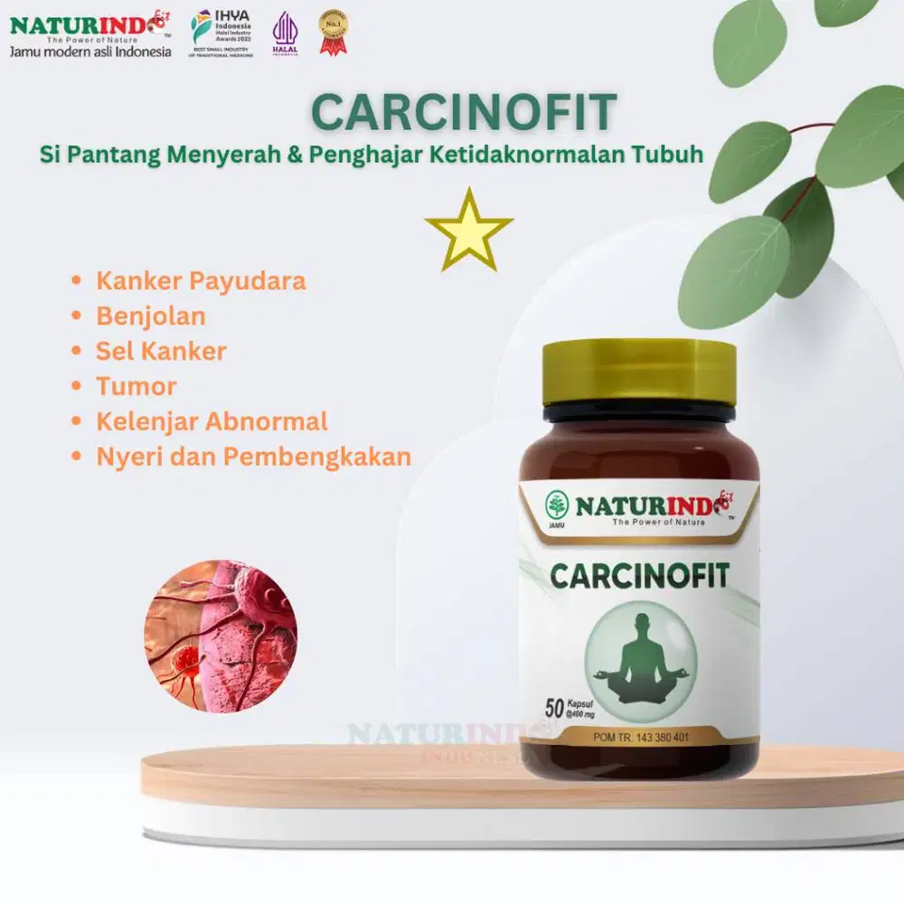 Jamu Modern Naturindo Carsinofit Pembunuh Sel Kanker
