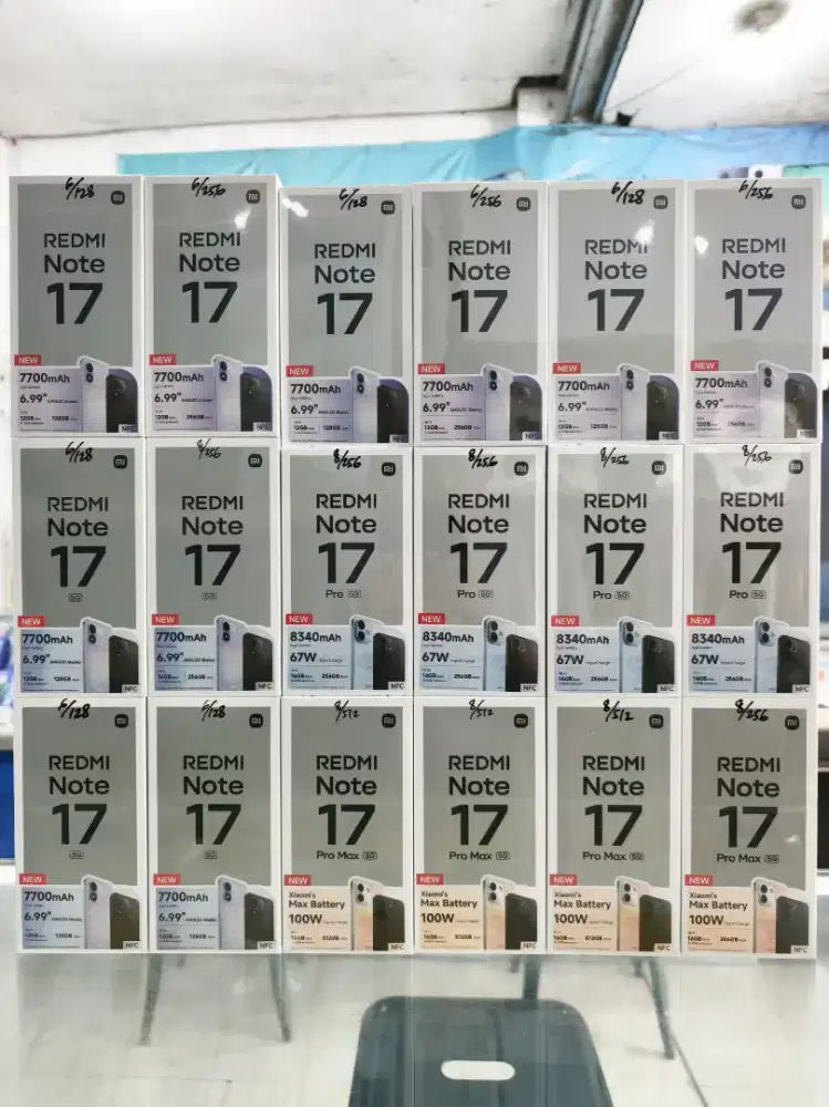 New redmi note 17 4g