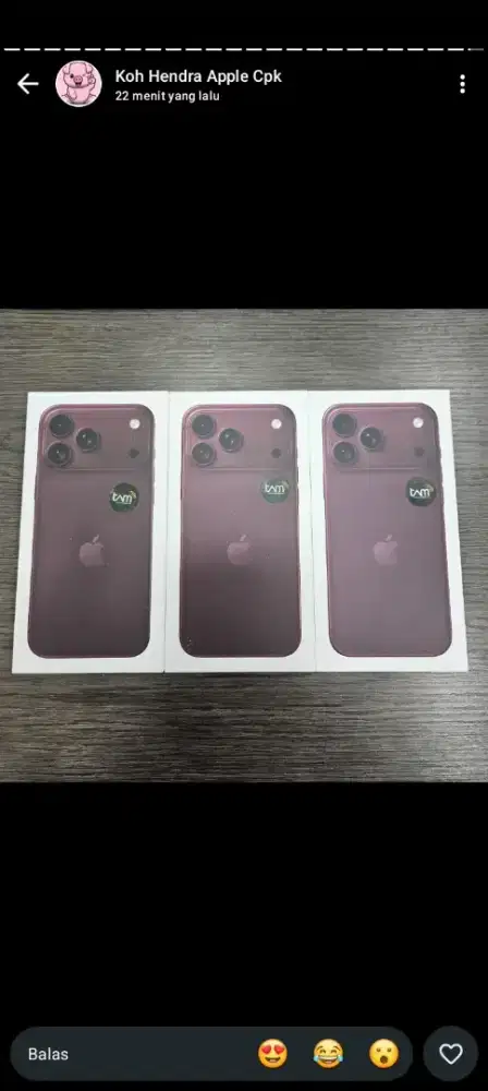 Apple 18 pro max 256 by kredivo