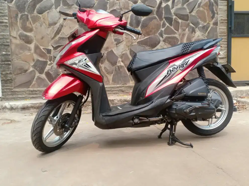 Honda beat fi 2015 starter halus istimewa