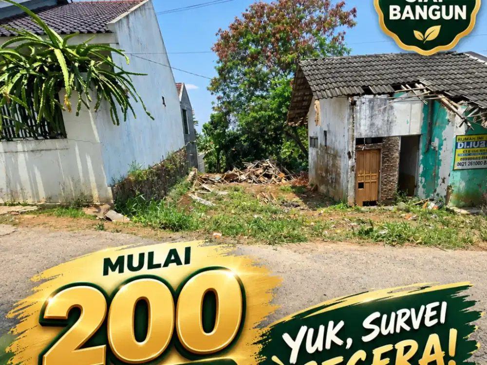 Green Cileunyi Asri – Kavling SHM 200 Jutaan