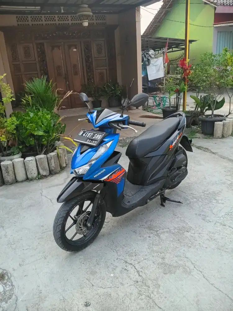 HONDA BEAT 2022 BIRU