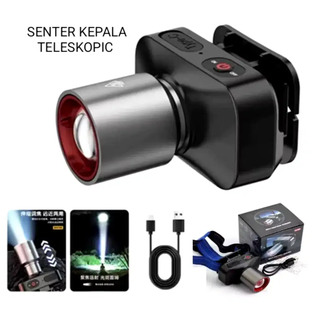 SENTER KEPALA TELESCOPIK