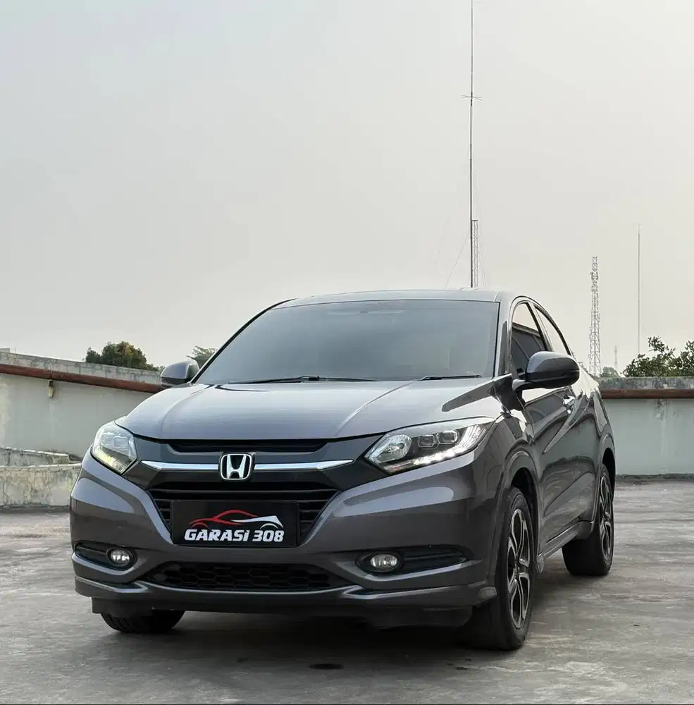 Honda HRV 1.8 Prestige AT 2016 HR-V Abu Abu KM 93 rb