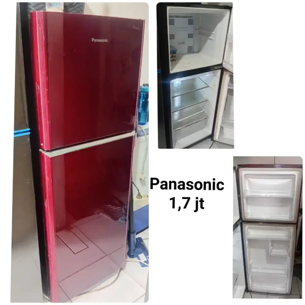 Kulkas PANASONIC bekas bergaransi