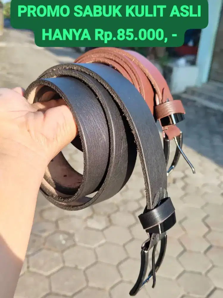 SABUK KULIT SAPI ASLI 100% ( GROSIR )