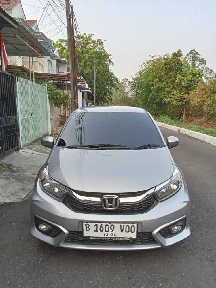 Honda Brio Satya E 2020 Matic low km murah!!