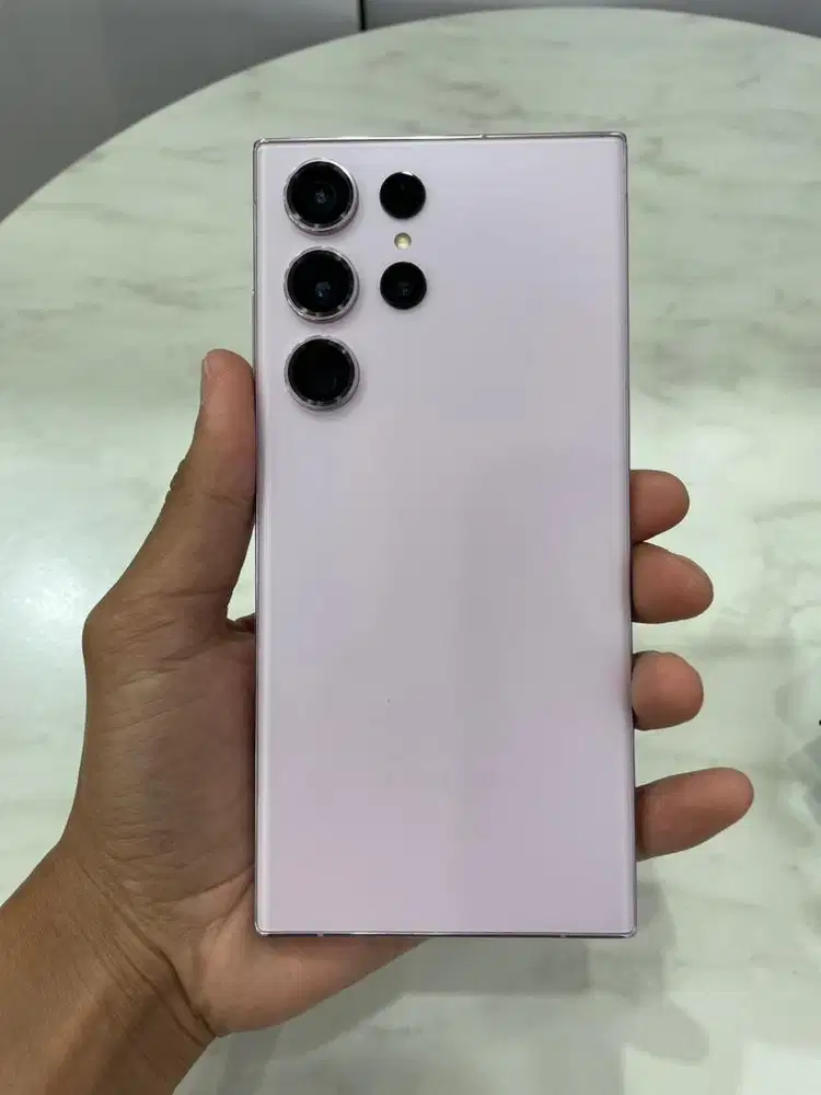 Samsung s23 ultra 12/256 lengkap mulus ni minus