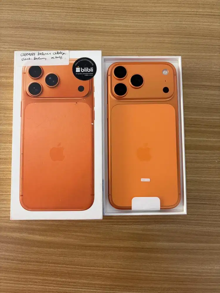 iPhone 17 Pro Max 256GB BNOB(Brand New Open Box) Garansi Resmi 1 Tahun
