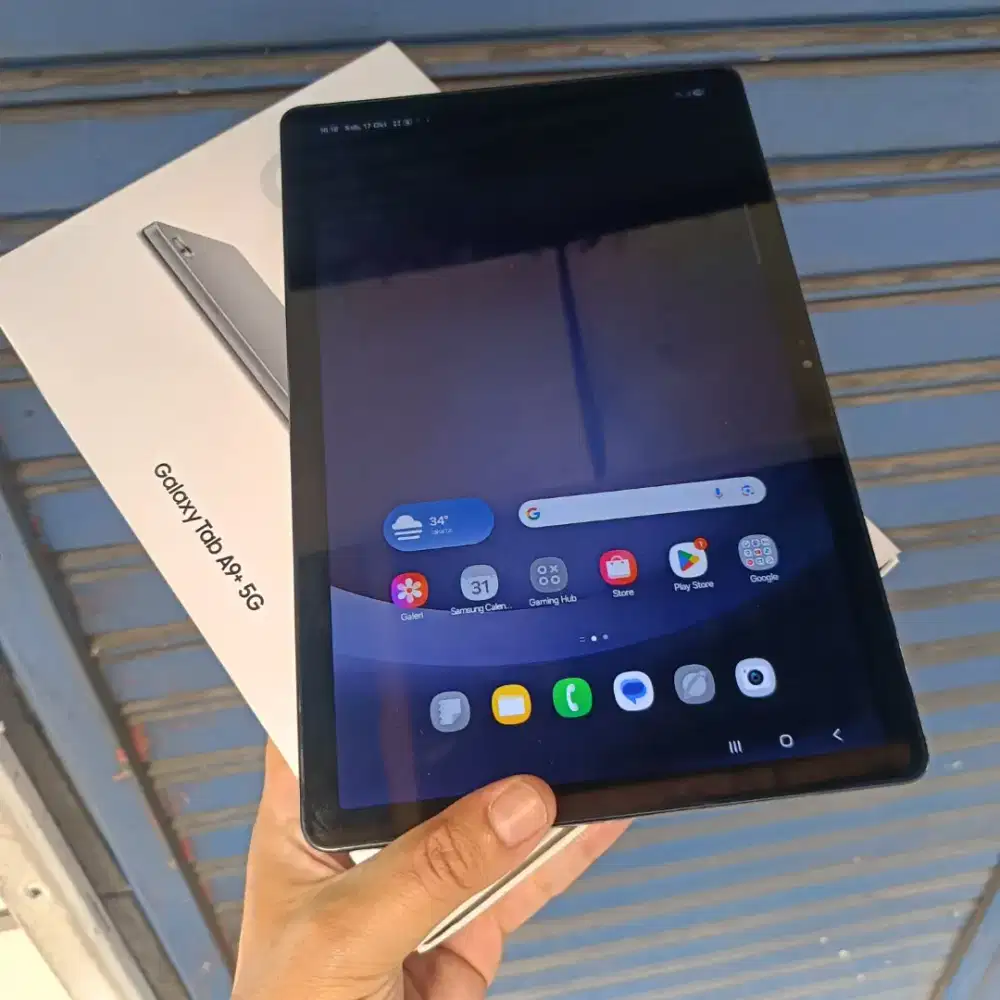 Samsung tab a9 plus 5G 8/128 resmi Indonesia kondisi mulus