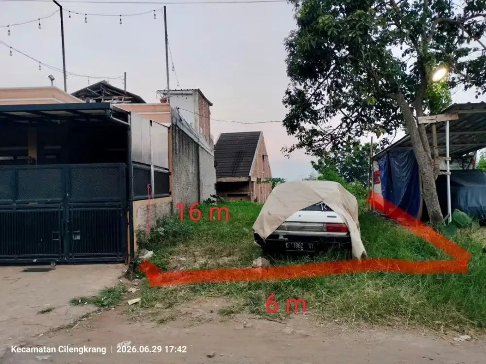 Tanah Kavling siap Bangun di Pasir Jati