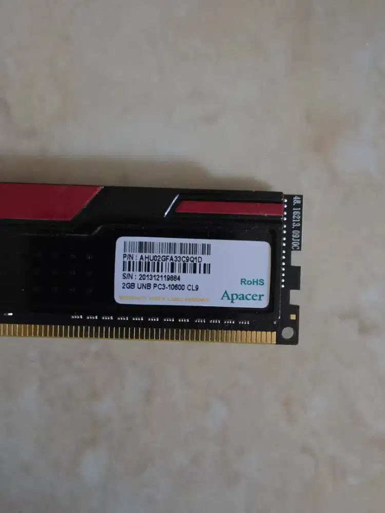 MEMORI RAM APACER 2GB DDR3