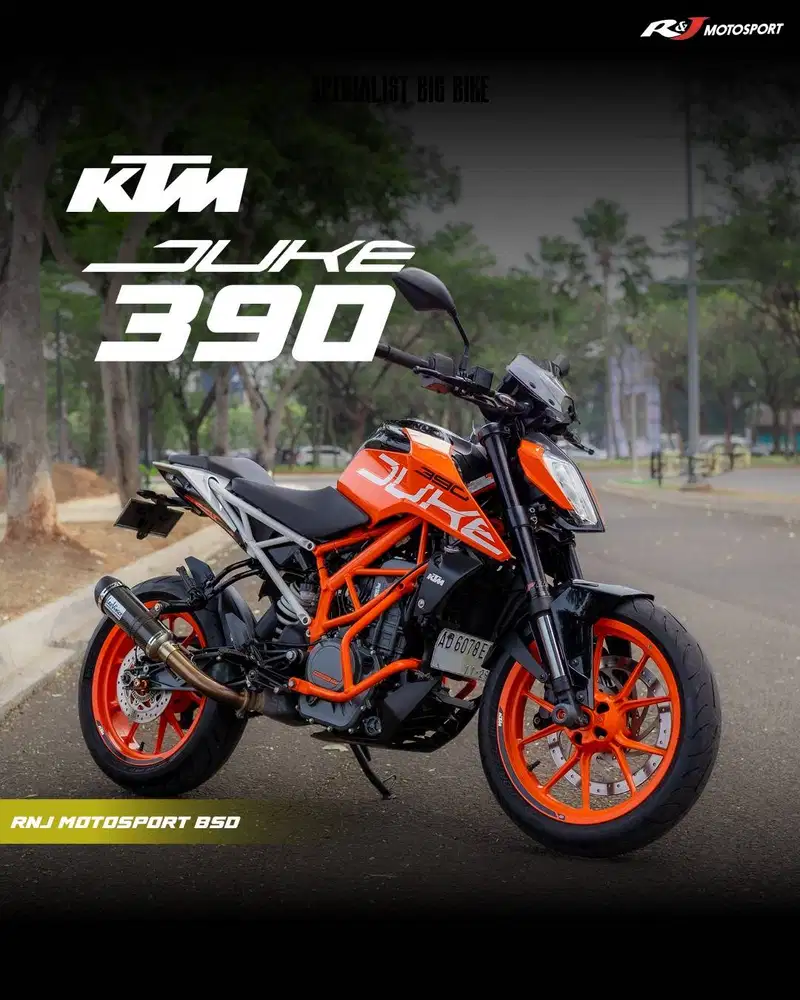 KTM Duke 390 Nik 2018 Knalpot Leo Vince